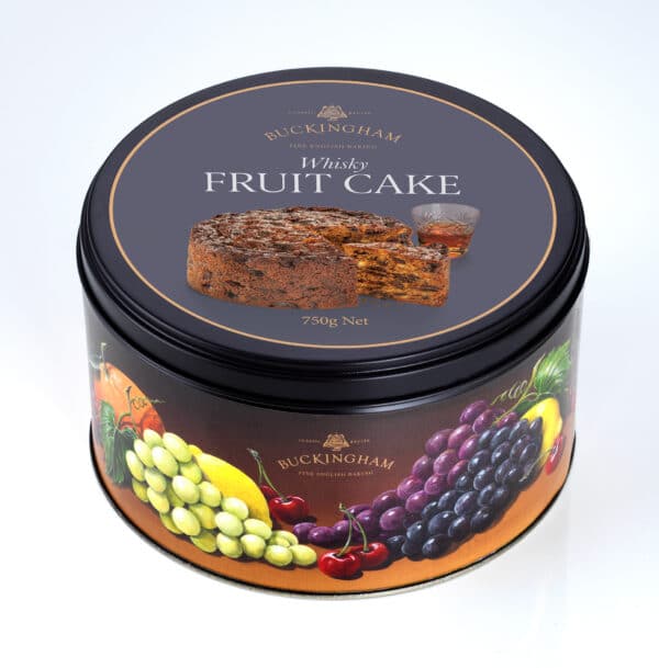 Whisky fruit cake Luxury tin 750 gram